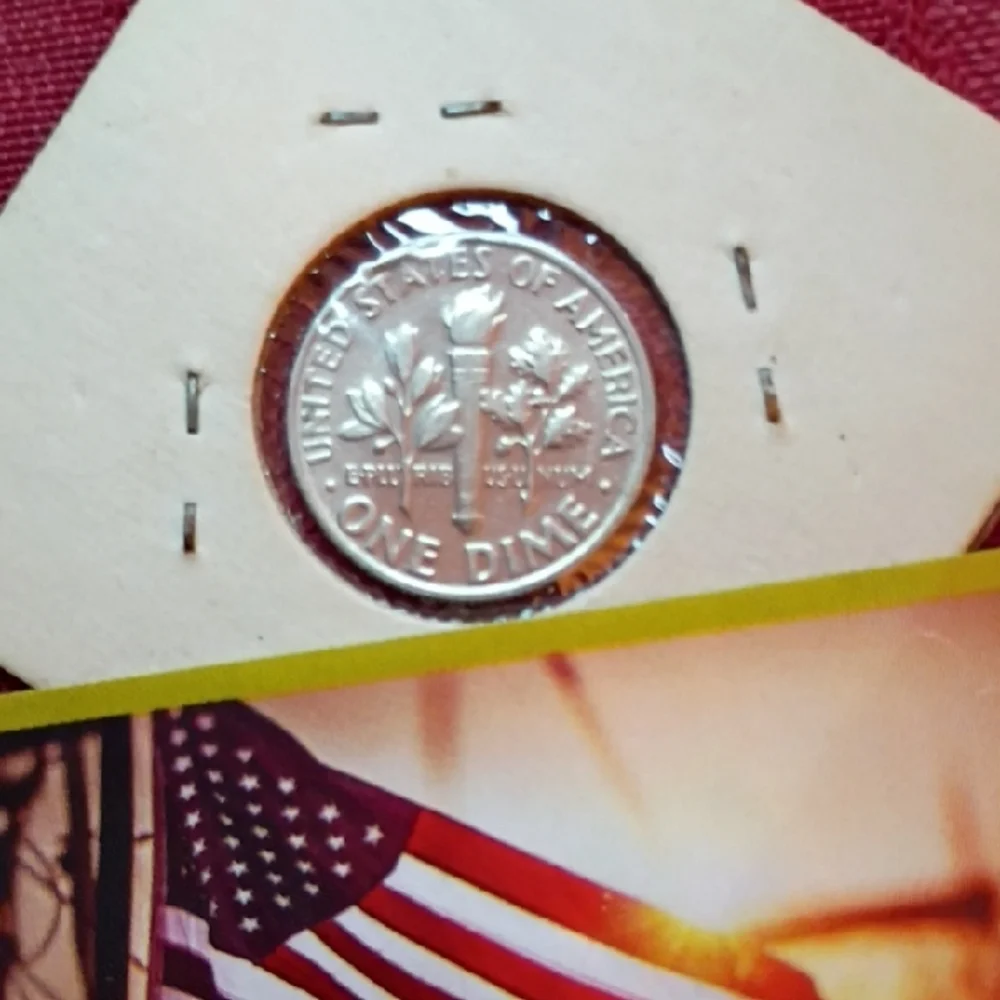 🇺🇸1968-D Roosevelt Proof Dime Mint Strike Error Clipped Planchette🇺🇸